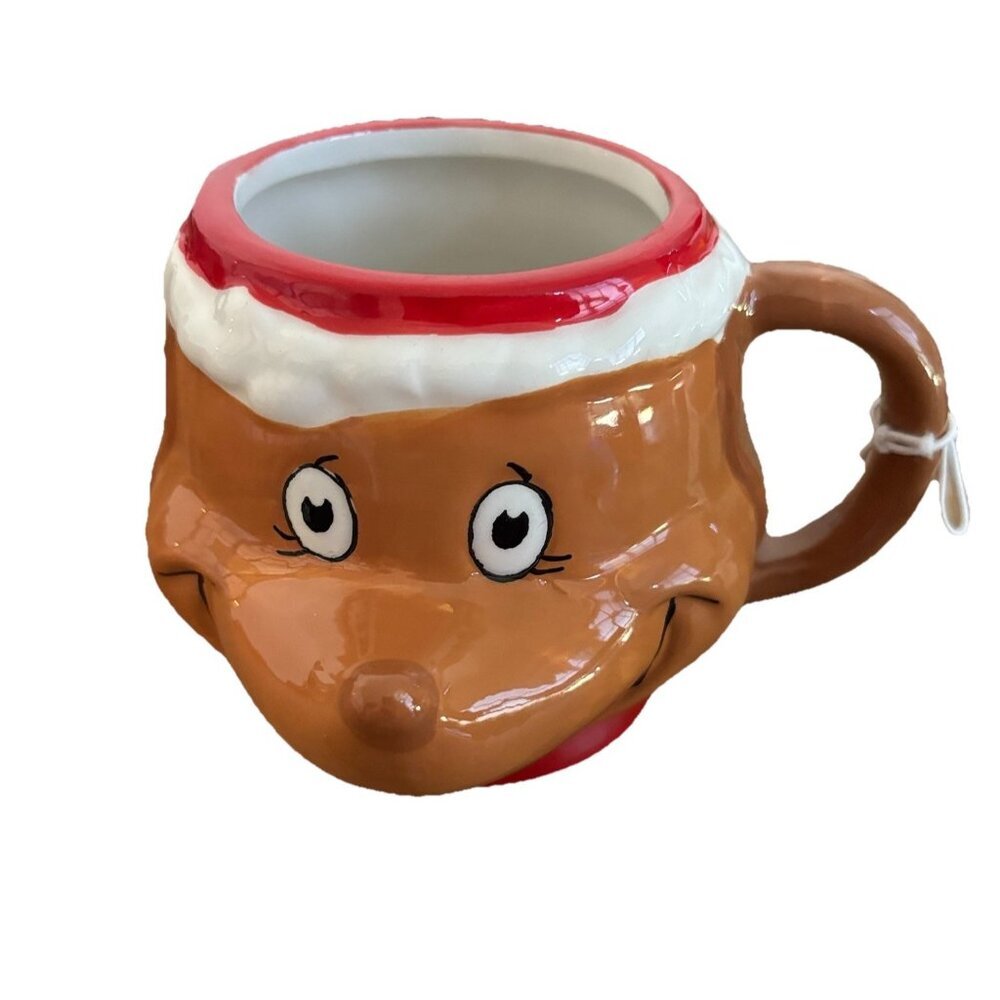 Dr. Seuss The Grinch Max The Dog ceramic Coffee Mug Holiday Christmas Decor
